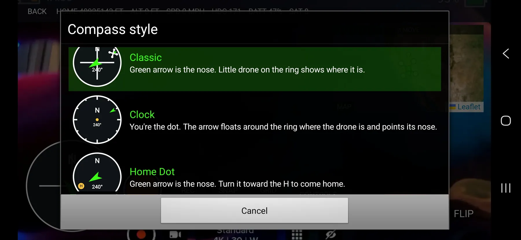 Actual landscape screenshot: Your Heading. Your Choice.