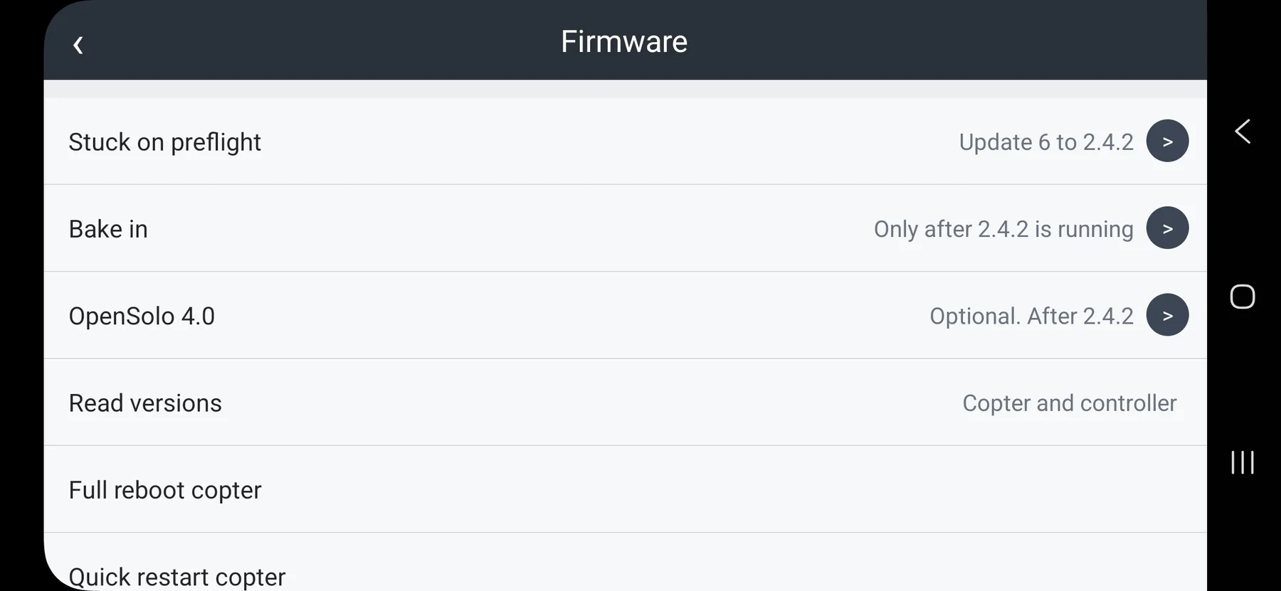 Actual landscape screenshot: Firmware Tools in One Place.
