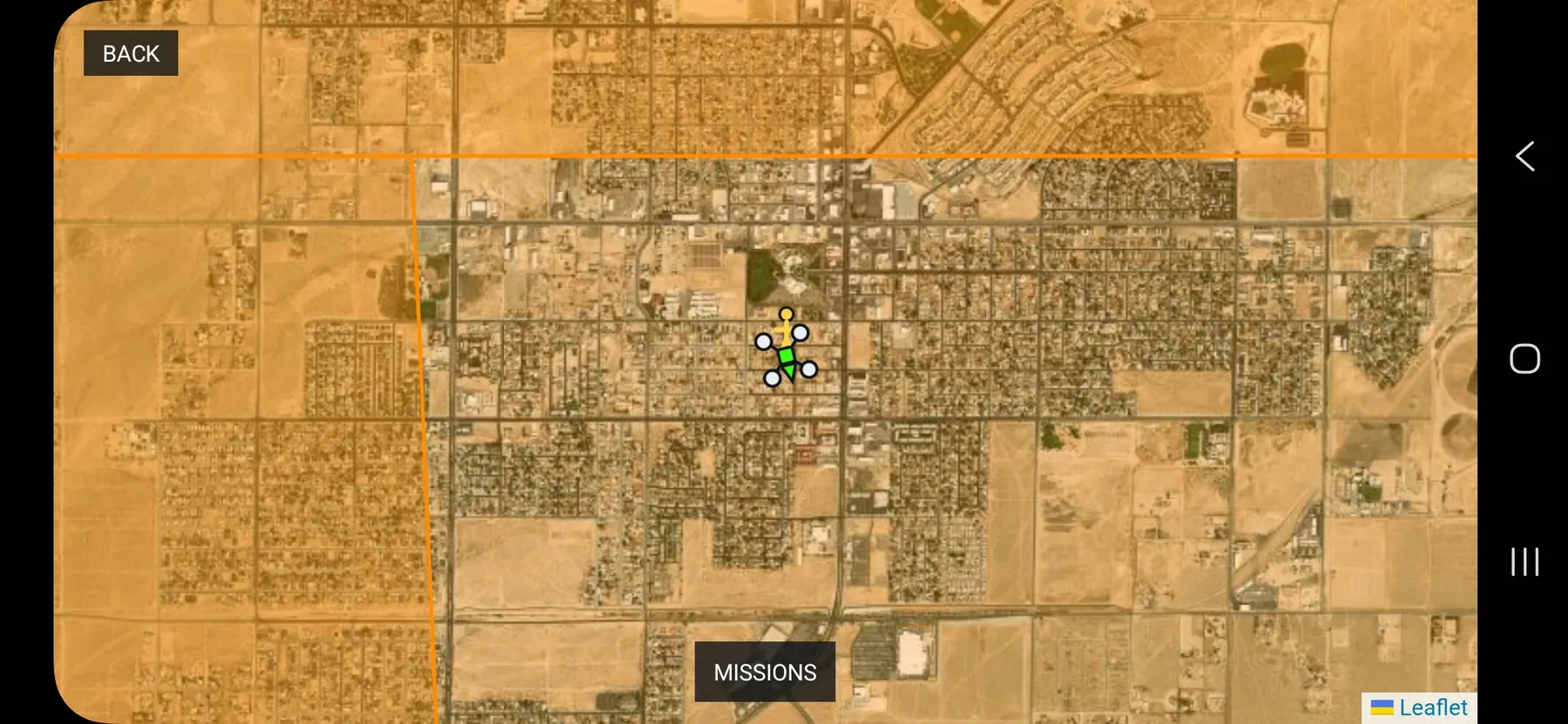 Actual landscape screenshot: Explore the Mission Area.