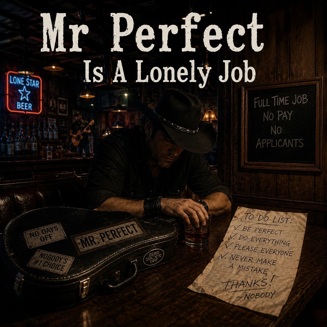 Mr Perfect Is A Lonely Job cover