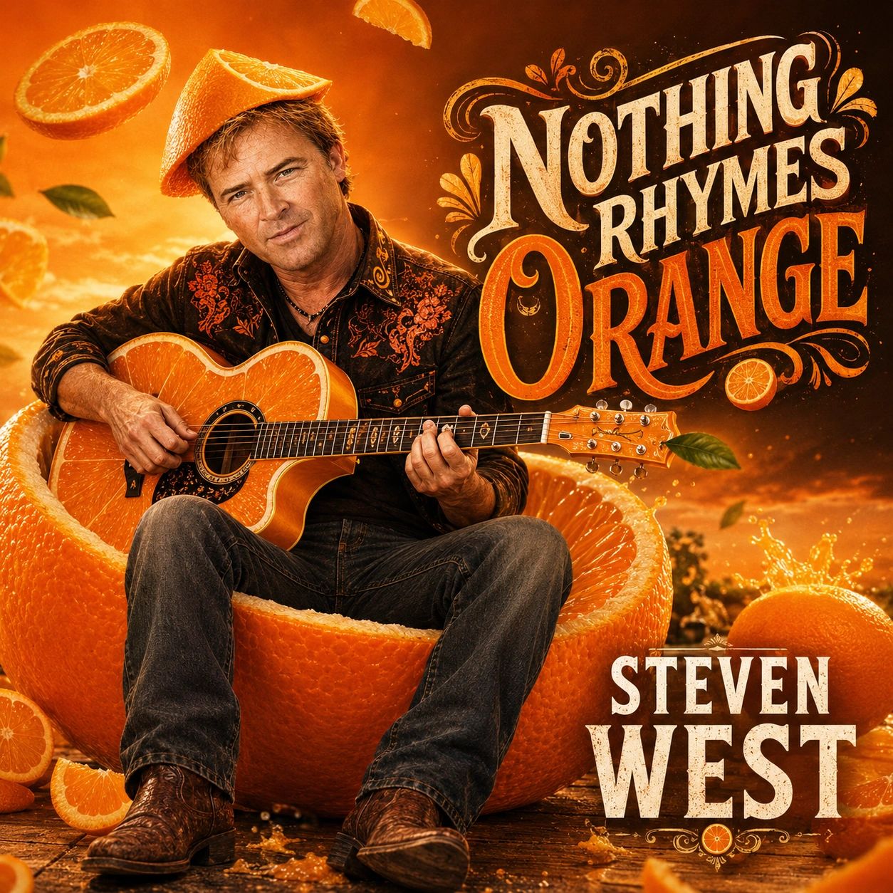 NOTHING RHYMES ORANGE cover