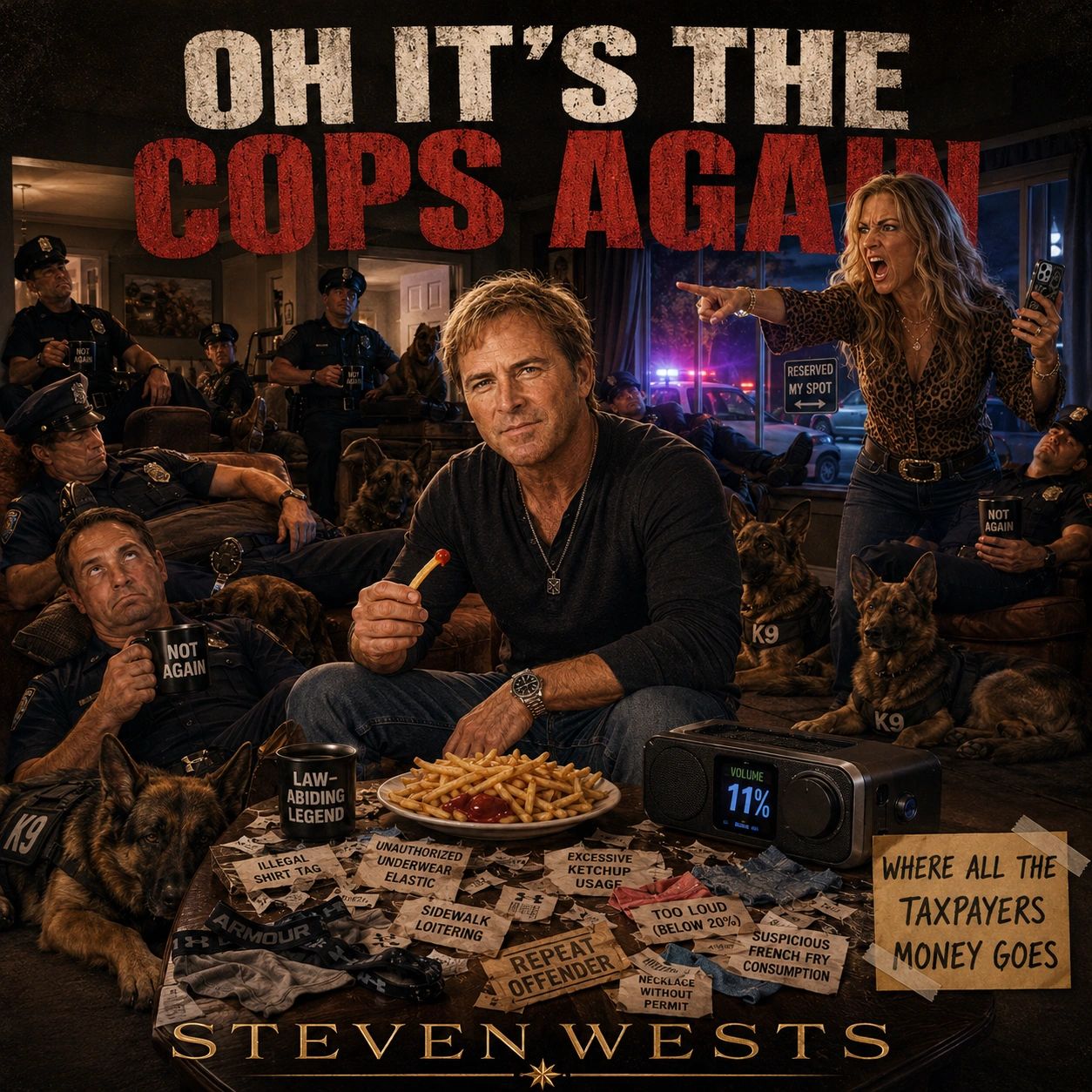 Oh It's The Cops Again cover