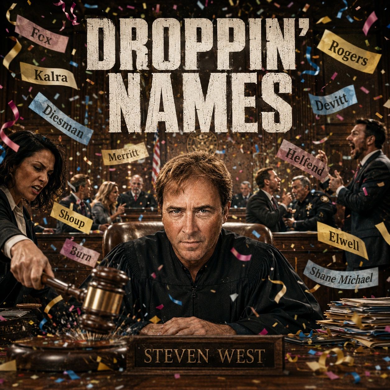 DROPPIN’ NAMES cover