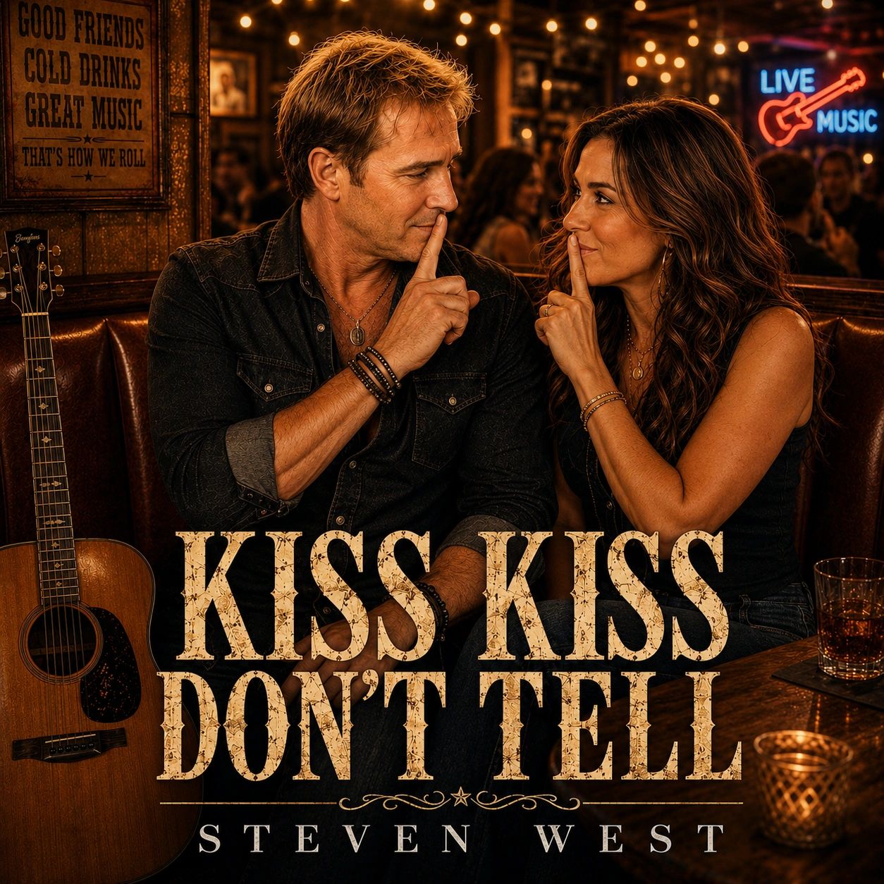 Kiss Kiss Don’t Tell cover