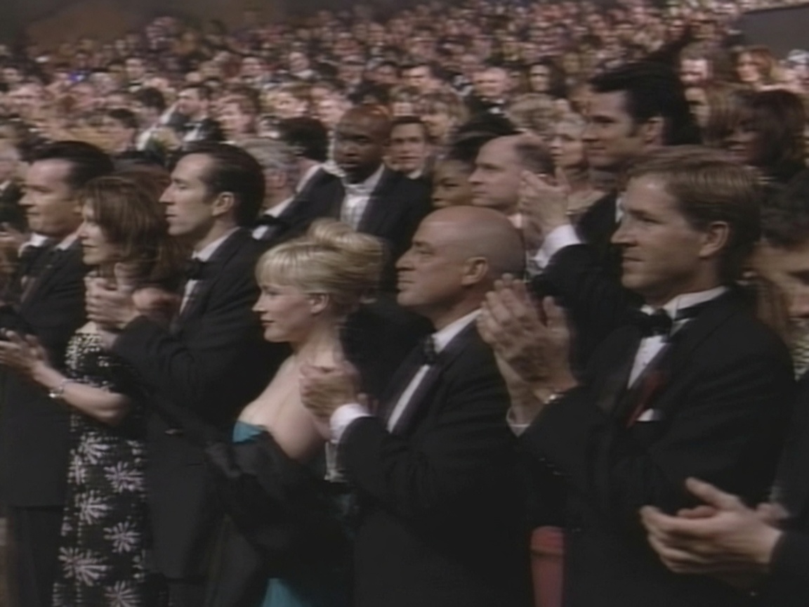 Travel Rockstar Acting Academy instructor seated in the first row at the Academy Awards